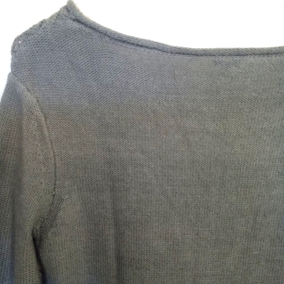 Kismet Roll Neck Tunic Sweater with Pointelle Detailing - Picture 8 of 15